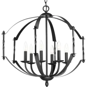 Progress Greyson P4711-31 Chandelier Light - Black Chandeliers Lighting new arrival