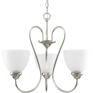 Progress Heart P4664-09 Chandelier Light - Brushed Nickel Chandeliers Lighting new arrival