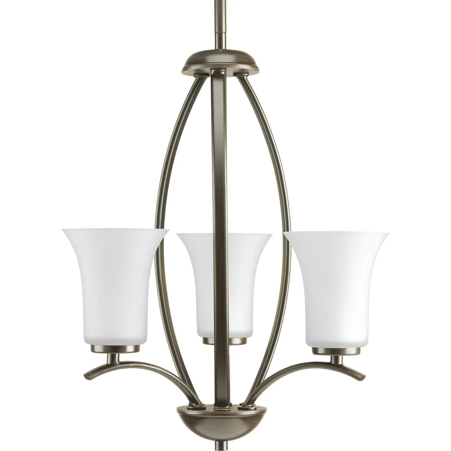 Progress Joy P3587-20W Chandelier Light - Antique Bronze Chandeliers Lighting new arrival