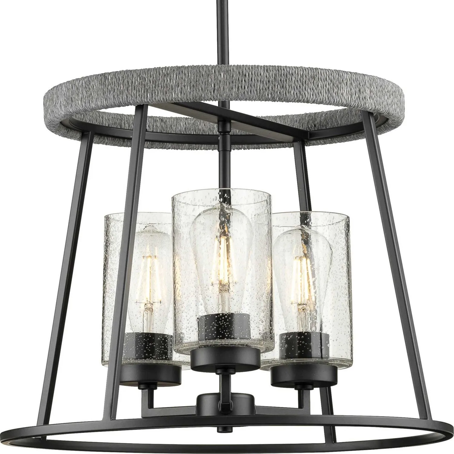 Progress Laramie P400321-31M Chandelier Light - Matte Black Chandeliers Lighting new arrival