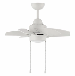 Propel II Indoor/Outdoor 24"Ceiling Fan White Small Fans FANS hot deal
