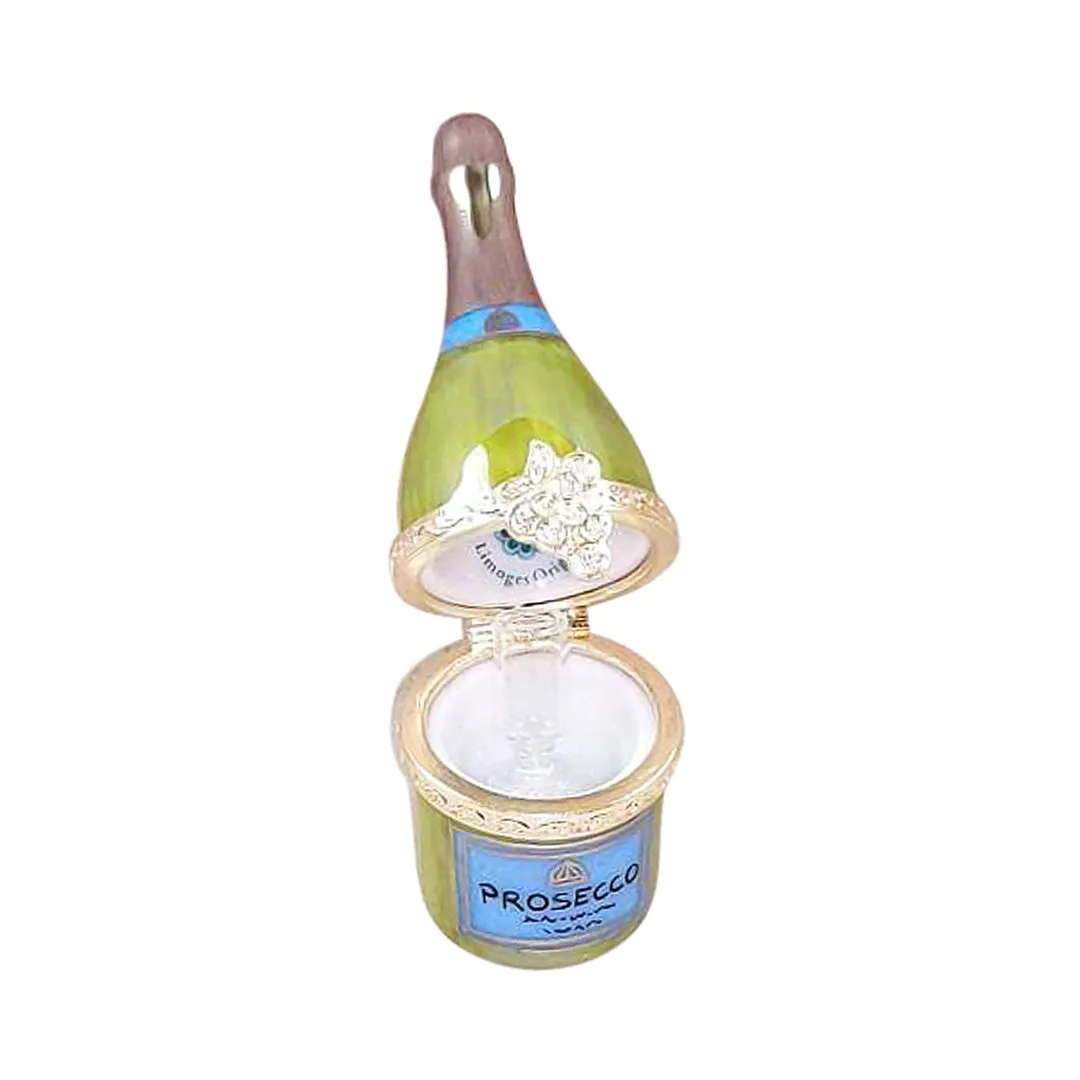 Prosecco Bottle Limoges Limoges Boxes collectors shop