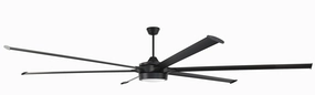 Prost 120 120"Ceiling Fan Flat Black Large Fans FANS best price