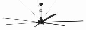 Prost 144 144"Ceiling Fan Flat Black Large Fans FANS best price