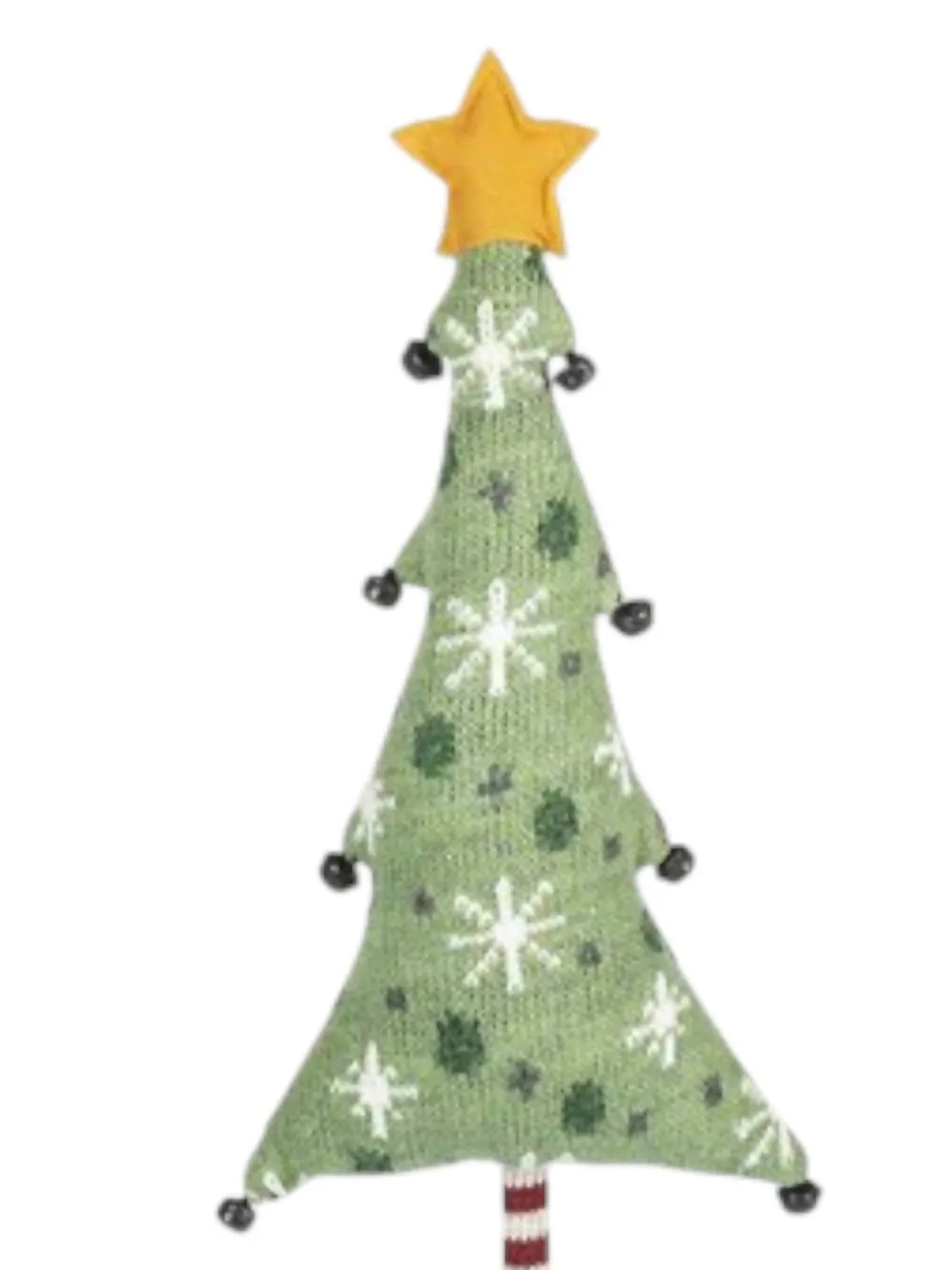 Puffy Tree Set Of 2 In Green