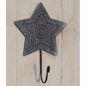 Punched Metal Star Hook Decorative Accessories outlet price