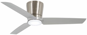 Pure 48" Ceiling Fan Brushed Nickel W/ Silver Small Fans FANS low price