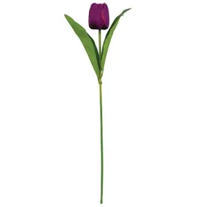 *Purple Tulip Stem 17.5" Budget Holiday Home Finds