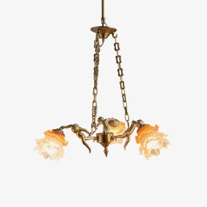 Putti Statuettes Brass Suspension Elegant Bedroom Lights sale