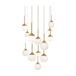 Quest 13-Light Multi-Light Square Pendant Bathroom Lighting last minute deals