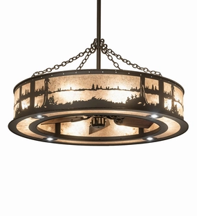 Quiet Pond 12 Light Chandel-Air Fandeliers FANS on sale now