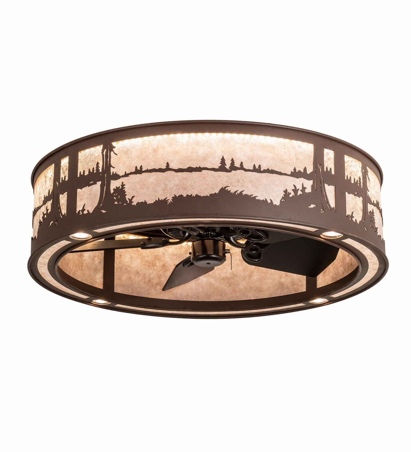 Quiet Pond LED Chandel-Air Fandeliers FANS on sale now