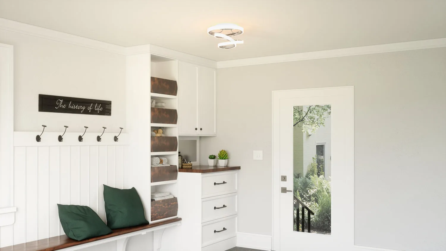 Quoizel LED Semi Flush Mount