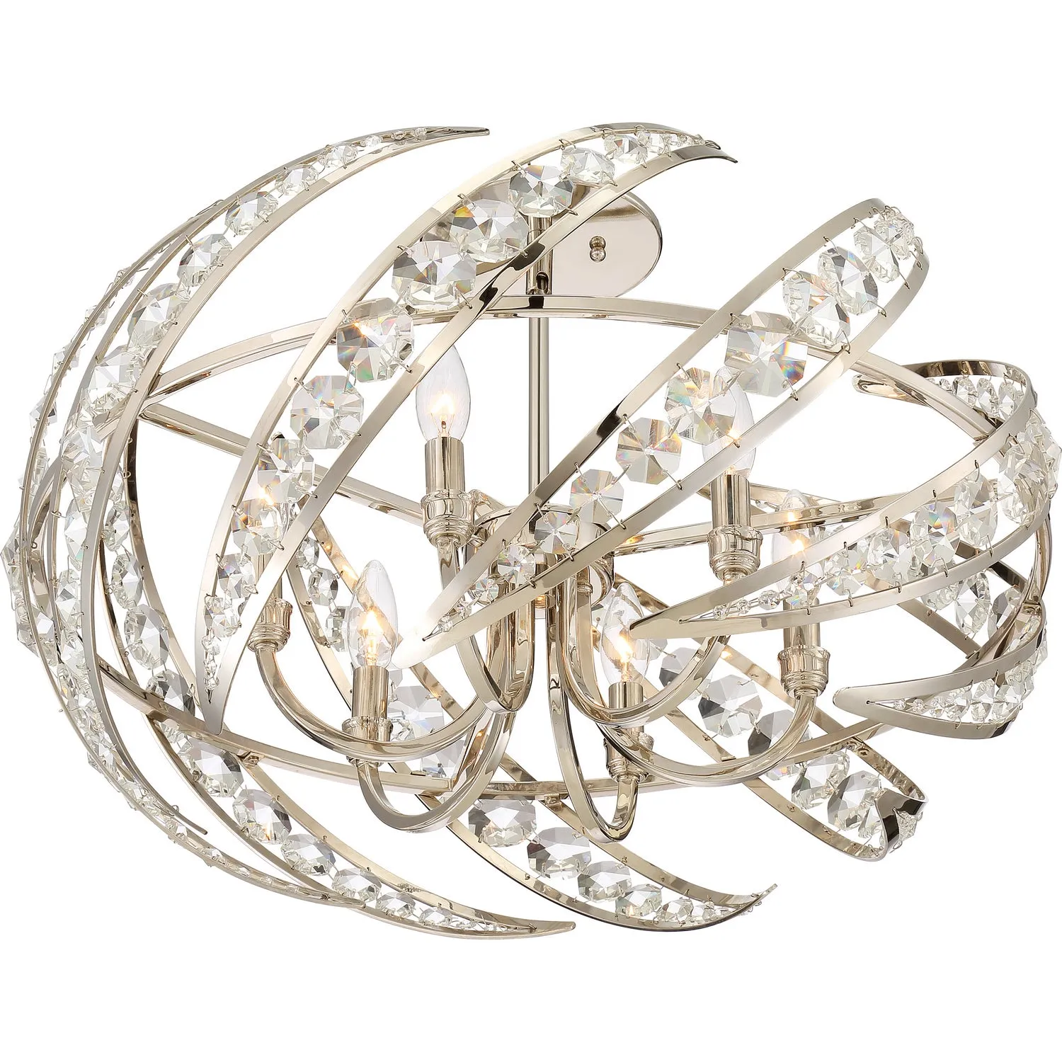 Quoizel Six Light Semi-Flush Mount