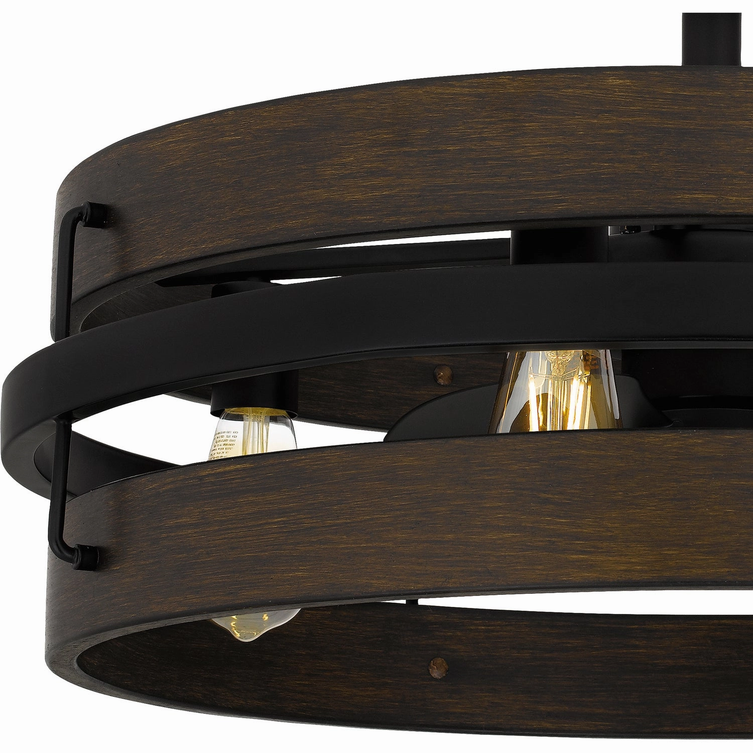 Quoizel Fandelier Four Light Fandelier Matte Black Fandeliers at discount prices