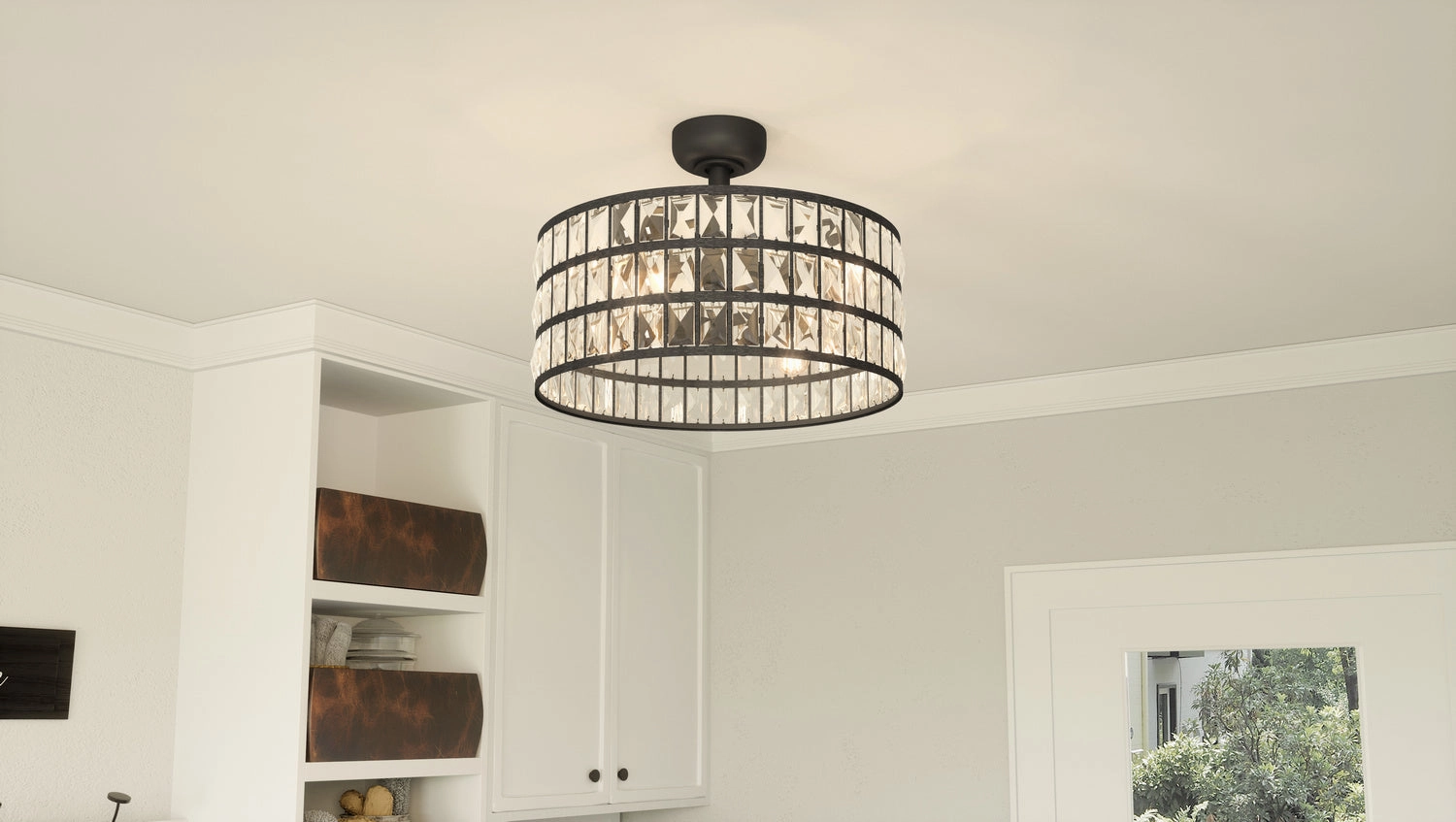 Quoizel Fandelier Four Light Fandelier Western Bronze Fandeliers at discount prices