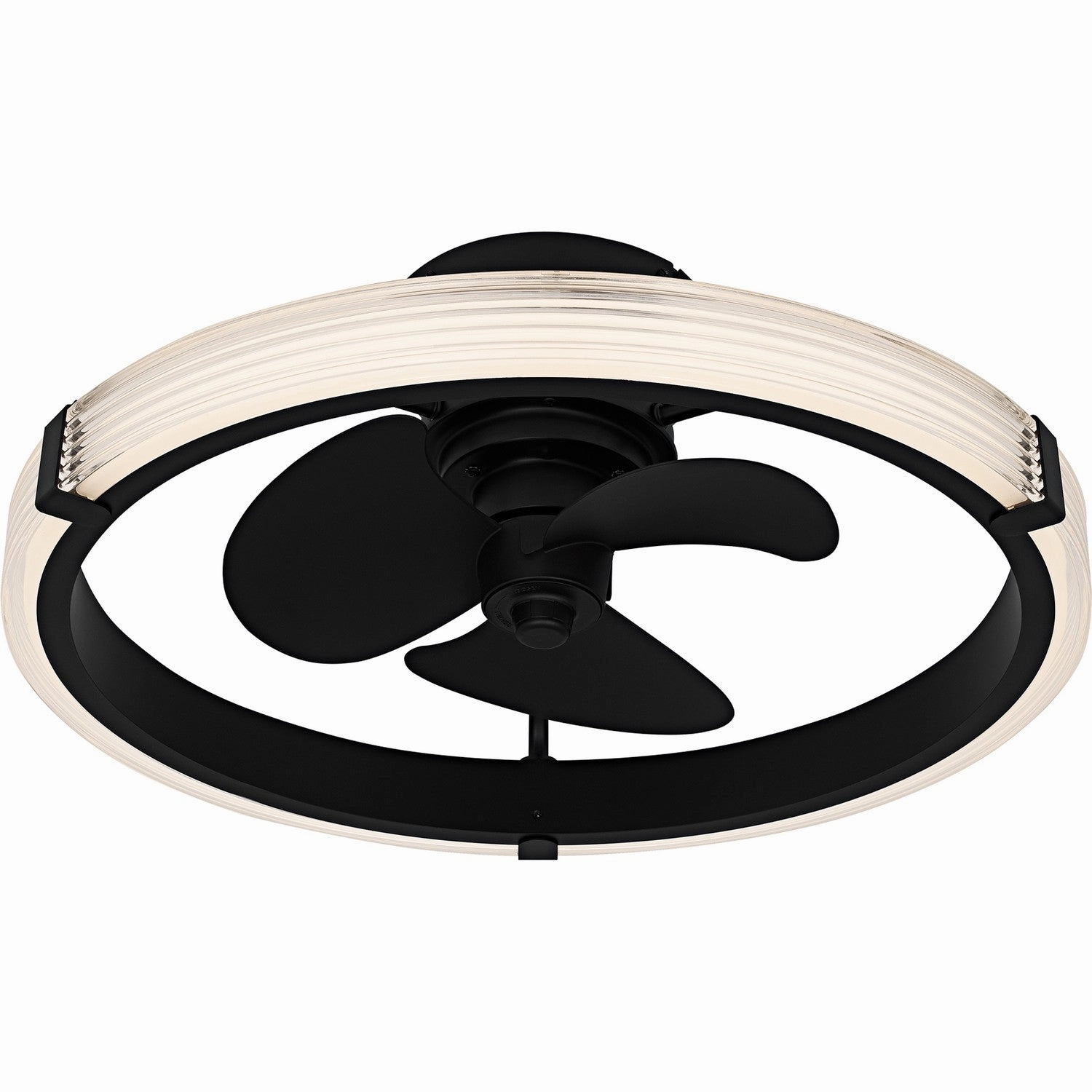 Quoizel Semi-Flush Mount LED Fan Light Matte Black Fandeliers at discount prices