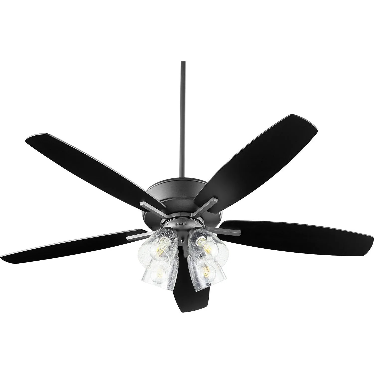 Quorum Breeze 70525-469 Ceiling Fan 52 in. - Textured Black, Matte Black/Weathered Oak Ceiling Fans online shop