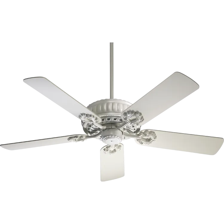 Quorum Empress 35525-8 Ceiling Fan 52 in. - Studio White Ceiling Fans online shop