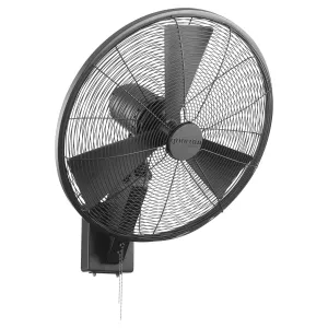 Quorum Impulse 20" Indoor/Outdoor Wall Fan in Matte Black Outdoor Ceiling Fans discount