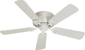 Quorum Medallion 42" Indoor/Outdoor Flushmount Pull Chain Patio Fan Ceiling Fans With Lights Sale