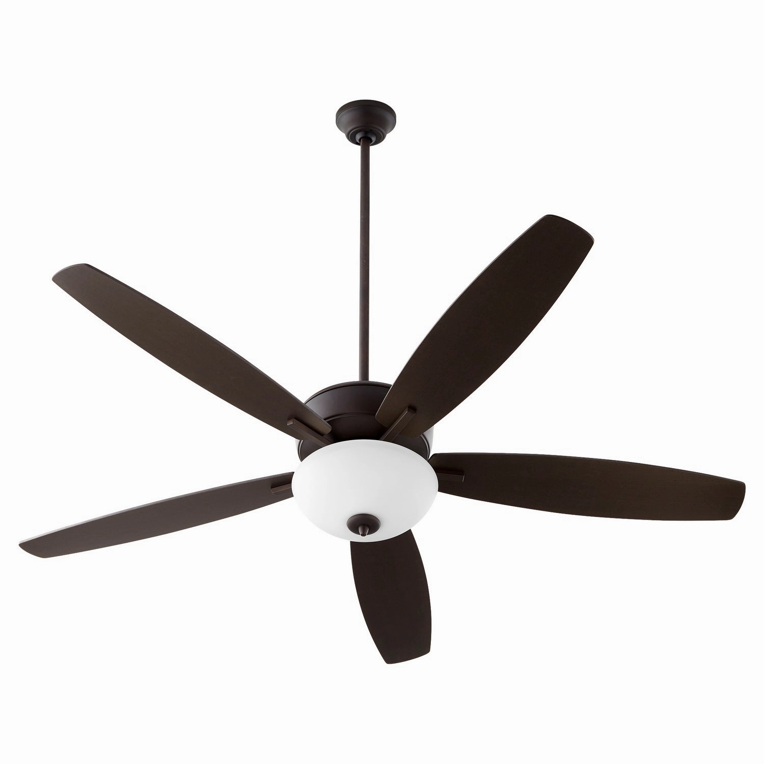Quorum Breeze 60" Outdoor Pull Chain Patio Ceiling Fan with LED Outdoor Ceiling Fans discount