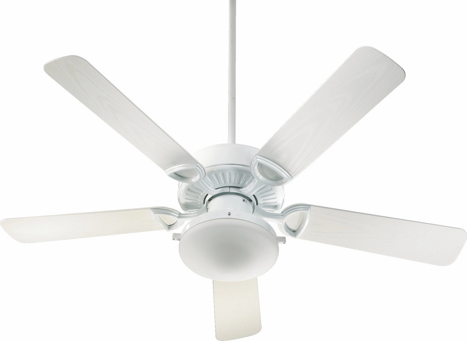 Quorum Estate 52" Outdoor Pull Chain Fan with 18W non dimming LED Light