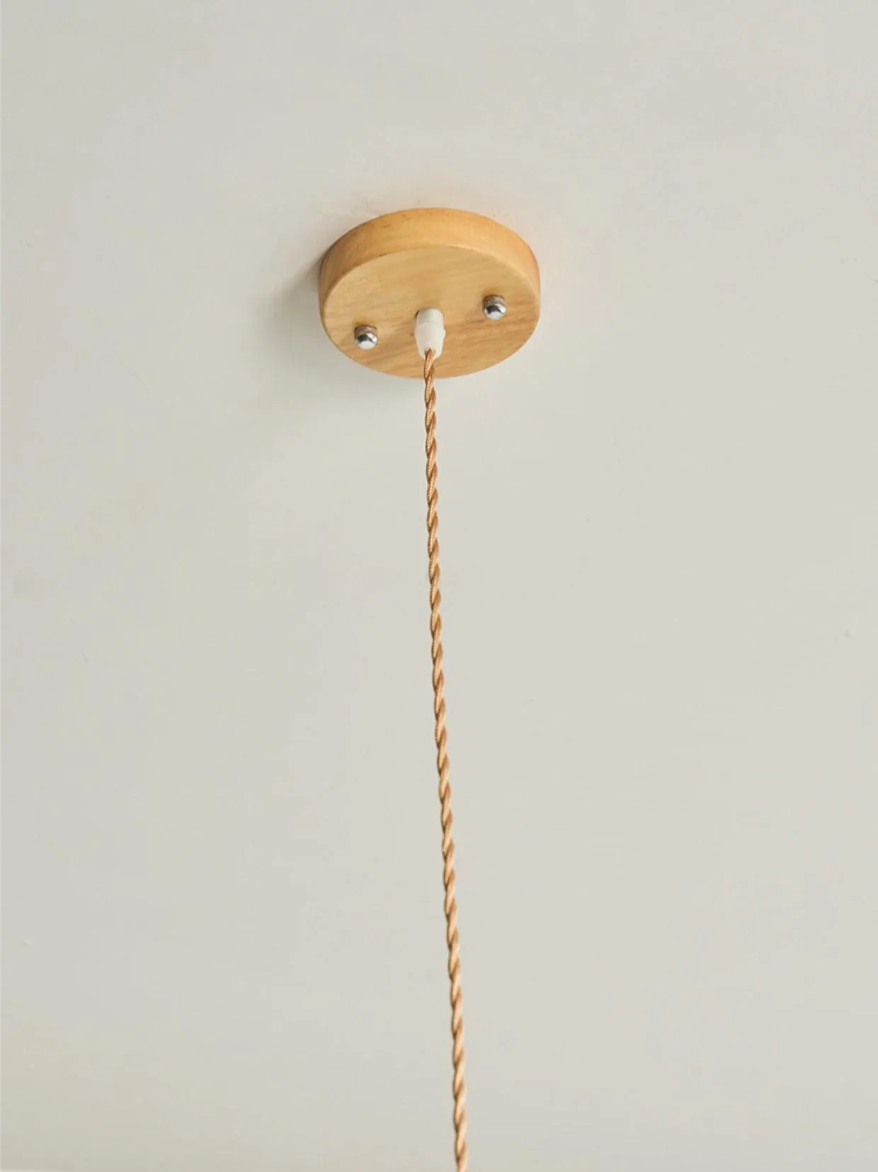 Rattan Straw Hat Pendant Light
