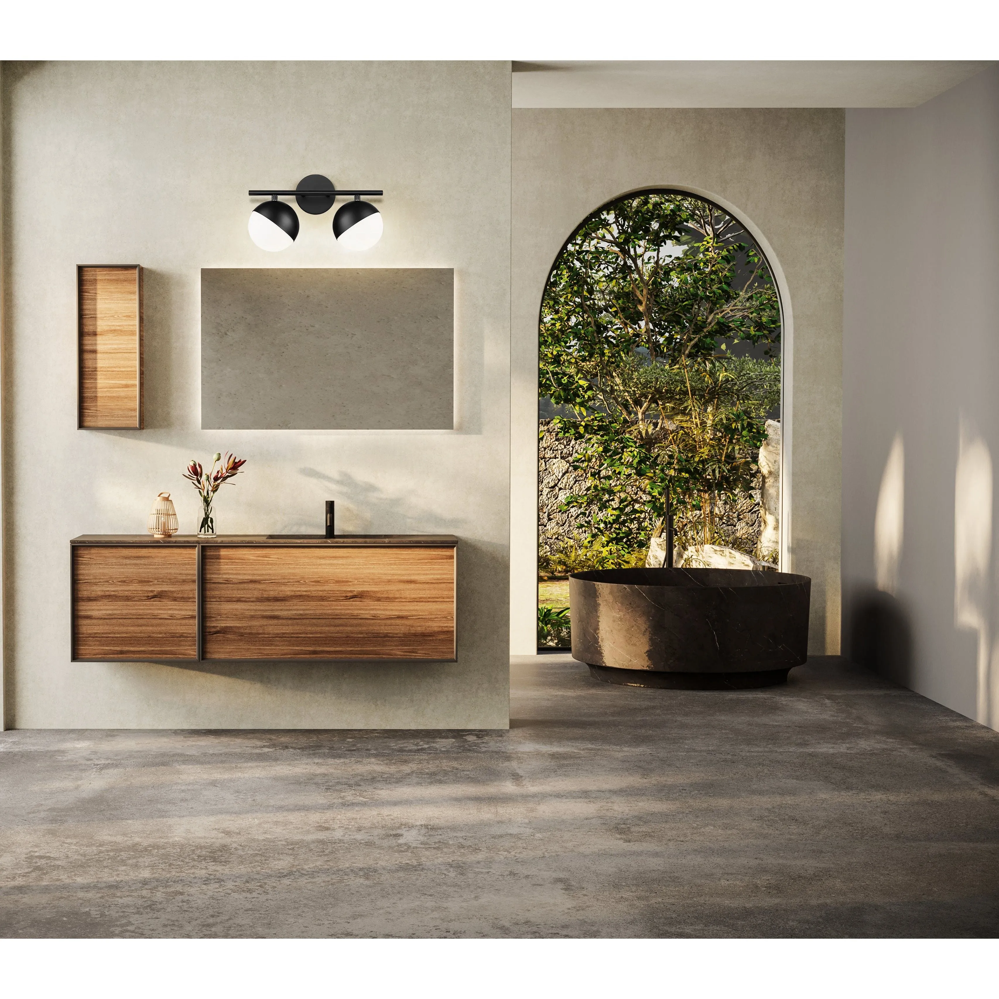 Realm Sphere 2-Light Vanity