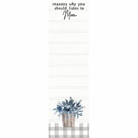 Reasons Why You Should Listen to Mom Long Notepad Decorative Accessories best selling