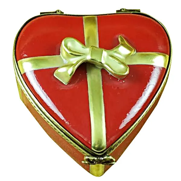 Red Heart with Chocolates Limoges Limoges Boxes collectors shop