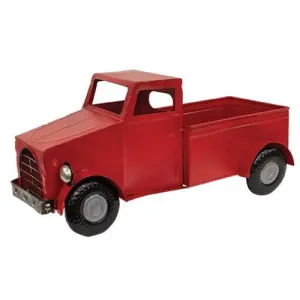 *Red Metal Truck Affordable Holiday Accessories