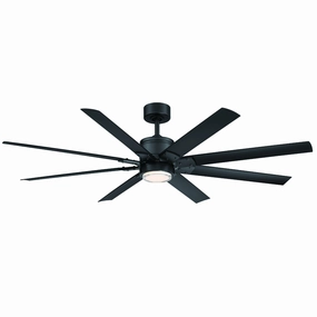 Renegade 66"Ceiling Fan Matte Black Exterior Fans FANS limited time offer
