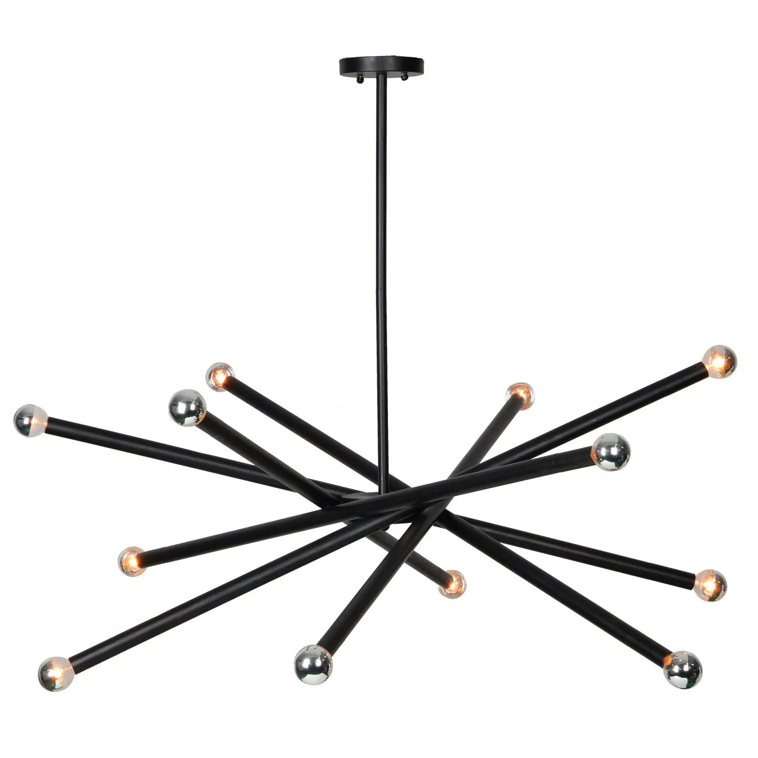 Renwil Clemente LPC4095 Chandelier Light - Matte Black Chandeliers Lighting new arrival