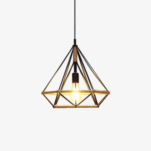 Retro Hemp Rope Interesting Pendant Light Buy Living Room Lights