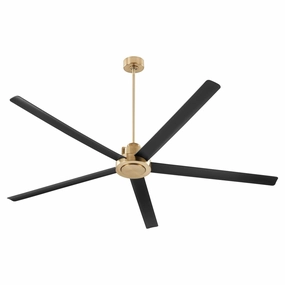 Revel 80" Ceiling Fan Aged Brass Large Fans FANS best price