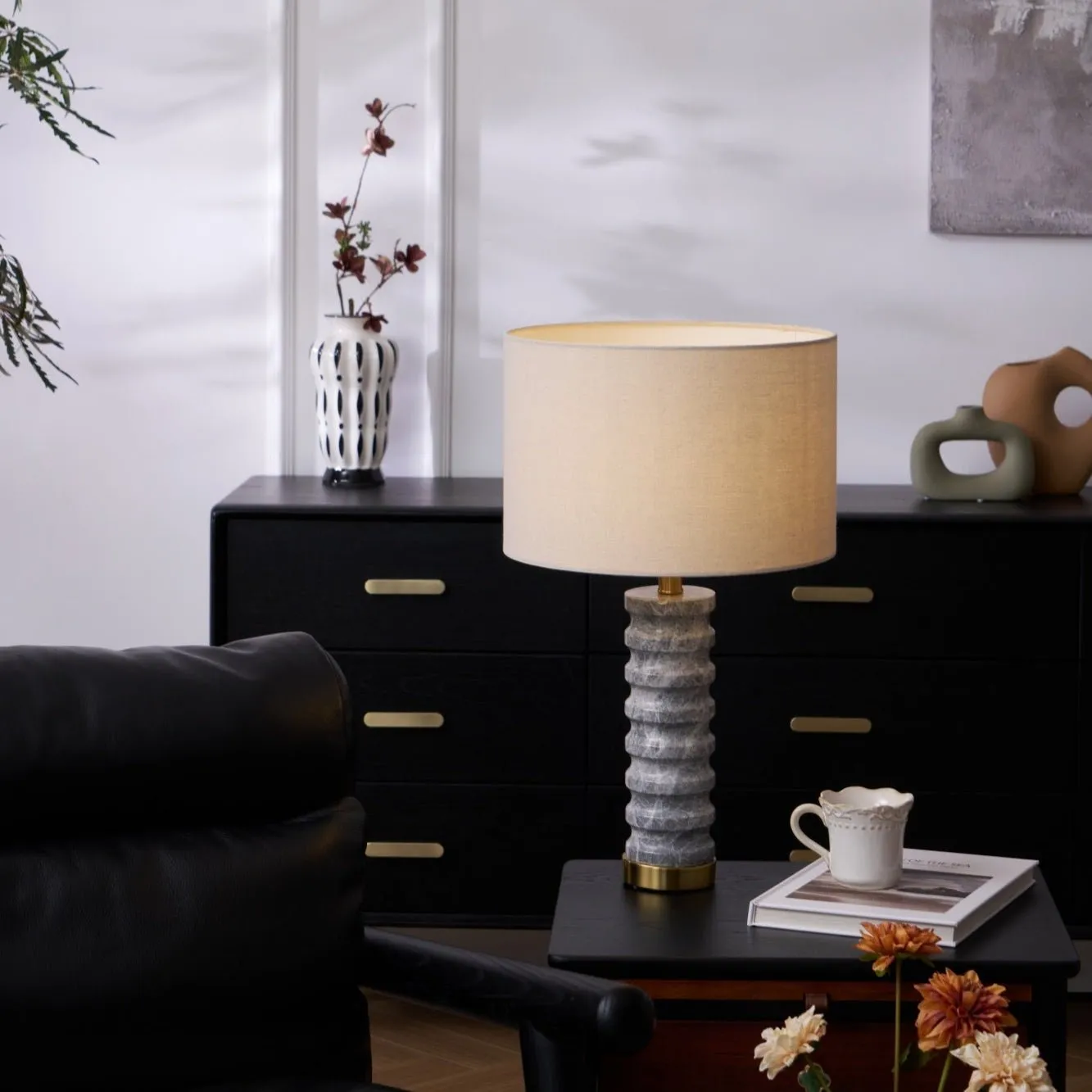 Rivara Stone Table Lamp