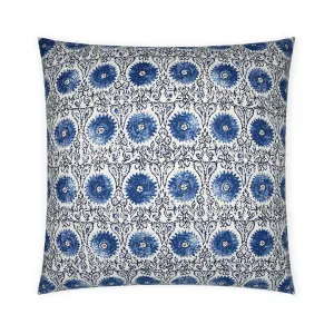 Riya Pillow, Sapphire Throw Pillows Cozy Upgrade