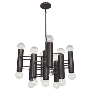 Robert Abbey Jonathan Adler Milano Z903 Chandelier Light - Deep Patina Bronze Chandeliers Lighting new arrival