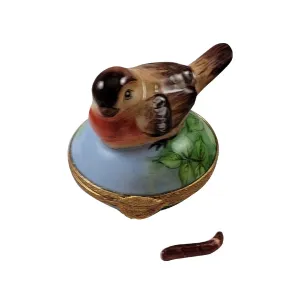 Robin Redbreast Limoges Collectible Boxes Rare Find