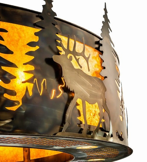 Roosevelt 40 Light Chandel-Air Fandeliers at discount prices