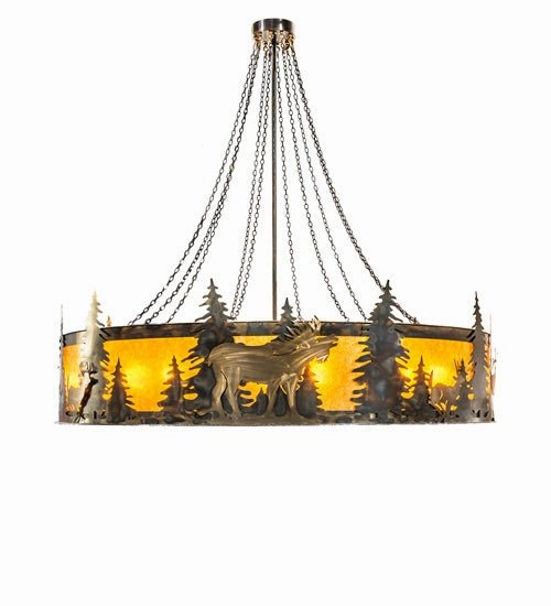 Roosevelt 40 Light Chandel-Air Fandeliers at discount prices