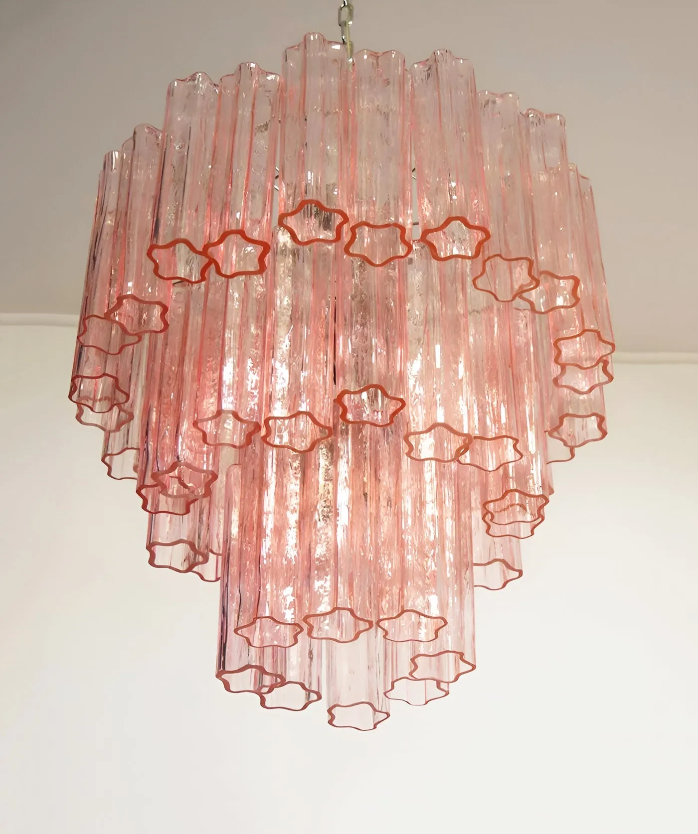 Rose Murano Glass Chandelier