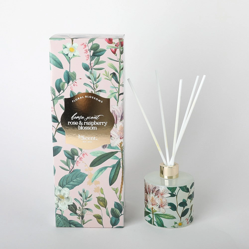 Rose & Rasberry Blossom Diffuser 200ml By Scent Neobee Home Fragrance discount