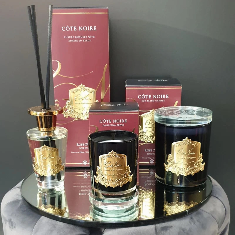 Rose Oud Candle Gold 450g