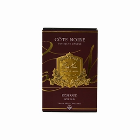 Rose Oud Candle Gold 450g Cote Noire Home Fragrance sale