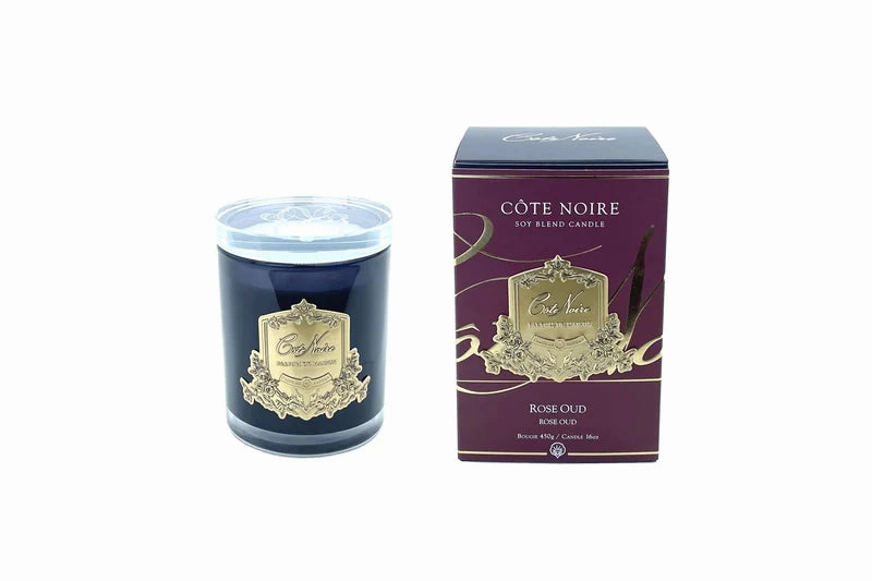 Rose Oud Candle Gold 450g