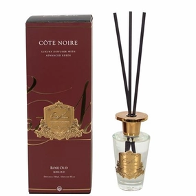 Rose Oud Diffuser Gold 150ml Cote Noire Home Fragrance sale