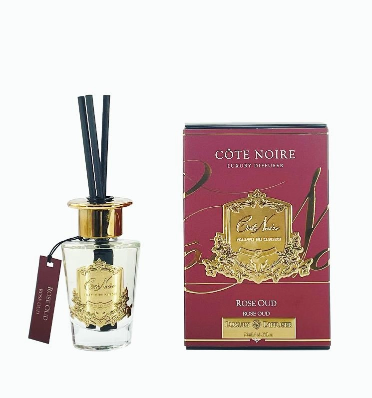 Rose Oud Votive Diffuser Gold Cote Noire Home Fragrance sale