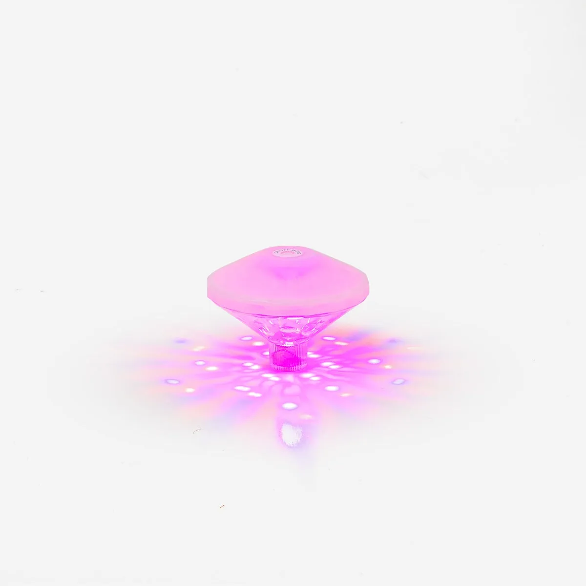 Rotating disco light for water